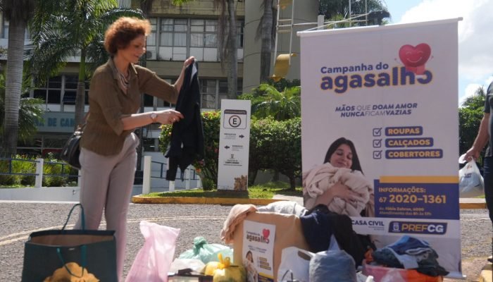 Campanha do Agasalho — Foto: Campanha do Agasalho (Foto: divulgação, PMCG)