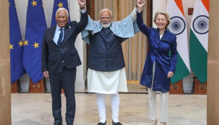 UE assina acordo histórico de comércio com a Índia