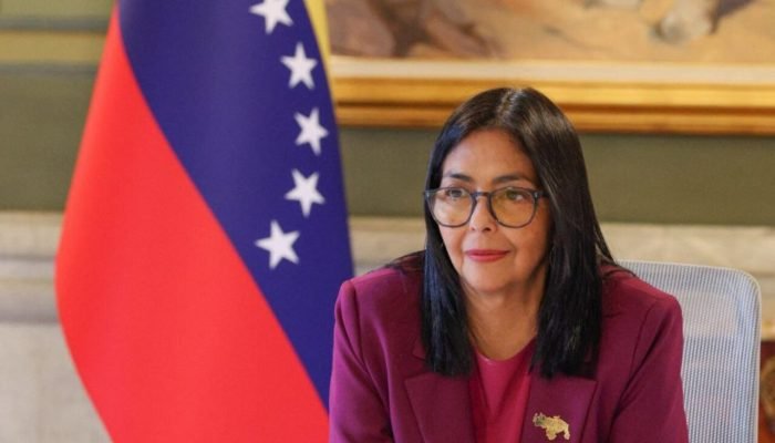 Foto: 1 de 1 Delcy Rodriguez, presidente interina da Venezuela - Foto: Gabinete