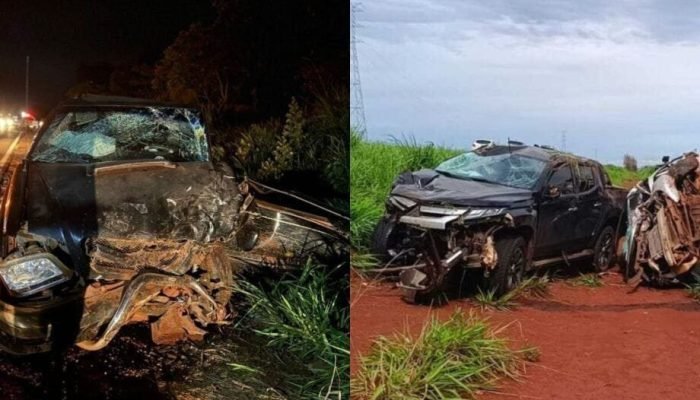 Acidentes aconteceram com diferença de horas e vitimou dois homens - Fotos: Jornal da Nova/Dourados News