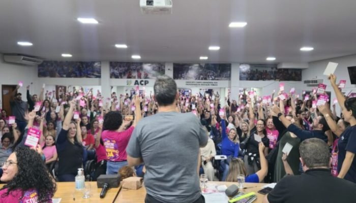 Assembleia foi feita na noite desta segunda (Divulgação/ACP) — Foto: Assembleia