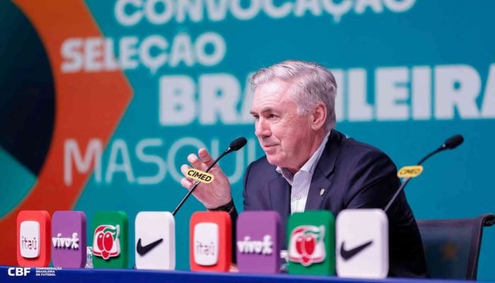 Carlo Ancelotti. (Foto: Rafael Ribeiro/CBF)