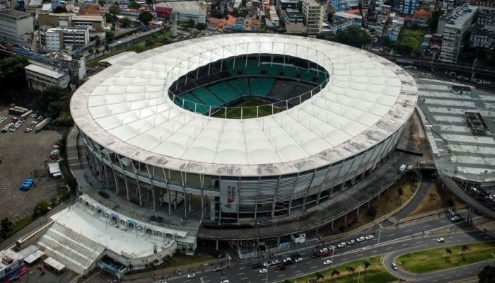 Arena Fonte Nova, em Salvador — Foto: Arena Fonte Nova, em Salvador • Bruno Gran