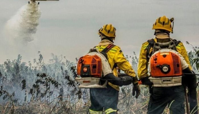 O próprio cenário das chamas registrado pelo Instituto Nacional de Pesquisas Aeroespaciais (Inpe) também confirma essa crescente - Crédito: Divulgação / Reprodução Climatempo