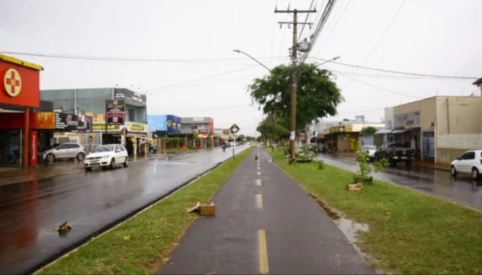 Crime aconteceu na madrugada na Avenida Cafezais — Foto: Crime aconteceu na madr