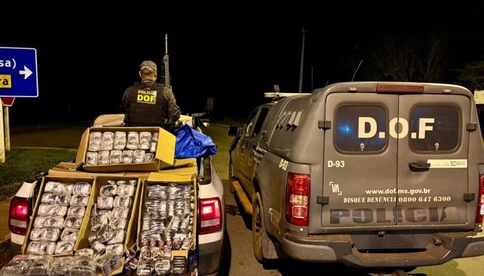 Dof apreende carga de haxixe avaliada em R$ 7,1 milhões em Naviraí