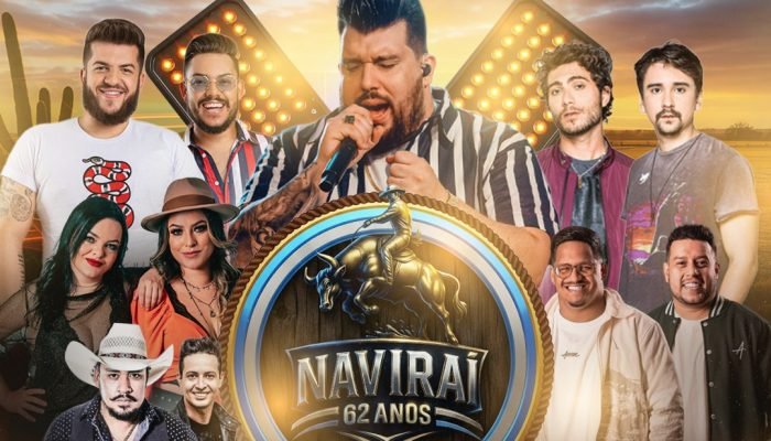 Naviraí anuncia festa de 62 anos com shows, rodeio e festival de churrasco