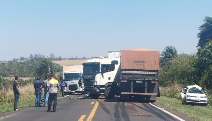 Acidente na BR-163 entre Naviraí e Juti deixa uma vítima fatal