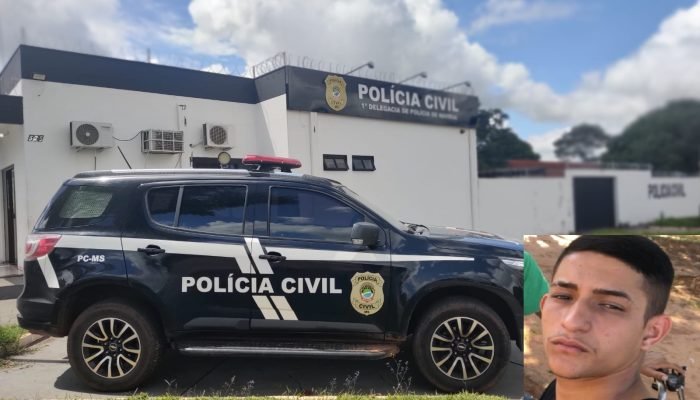 Polícia Civil prende jovem de 19 anos por homicídio em Naviraí
