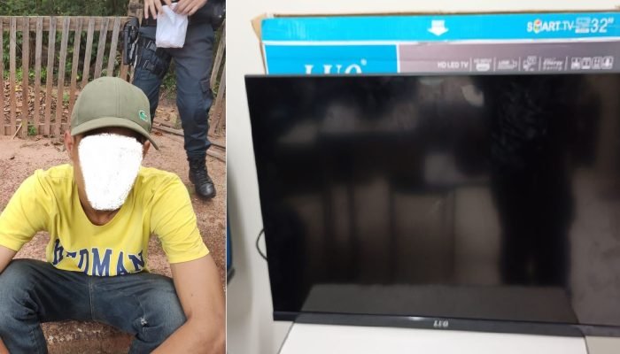 Homem é detido em Naviraí por tentar trocar TV por crack