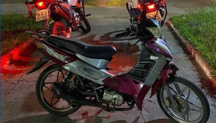 Jovem é detido após tentar fugir de abordagem da PM