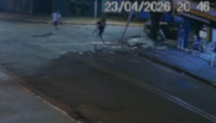 O caso ocorreu na noite de quinta-feira. — Foto: O caso ocorreu na noite de quin