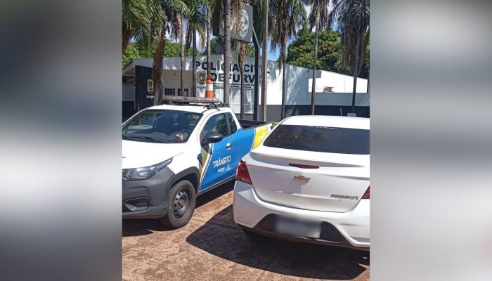 Carro recuperado — Foto: Carro recuperado - Foto: Fala Povo