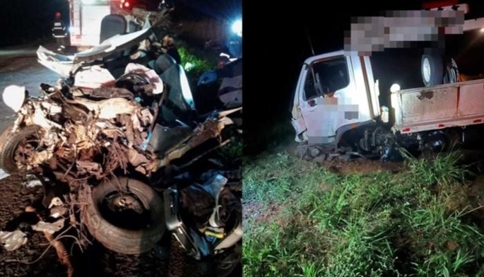 Engenheiro morre em colisão frontal na BR-267, em Nova Andradina