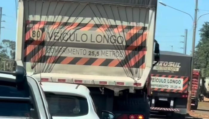 Baixa adesão de caminhoneiros não interrompe fluxo em Nova Andradina