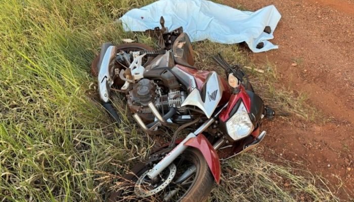 Motociclista morre em acidente na MS-141 entre Ivinhema e Naviraí