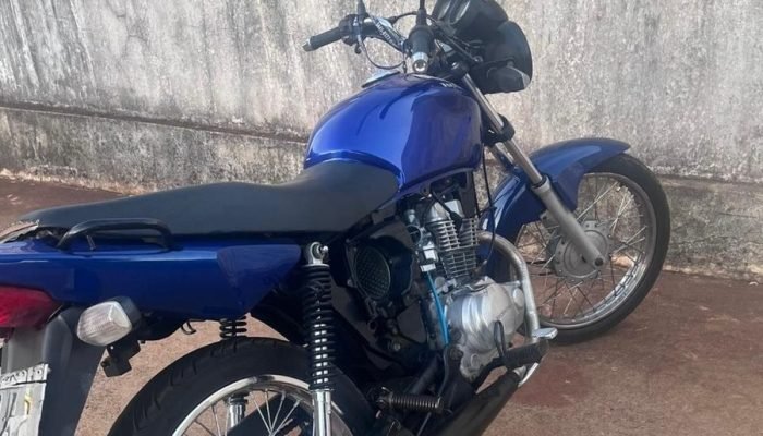 Adolescente apreendido por direção perigosa em Nova Andradina — Foto: Imagem: Di