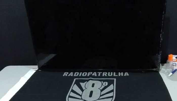 Imagem de uma TV — Foto: Imagem: Divulgação / PM