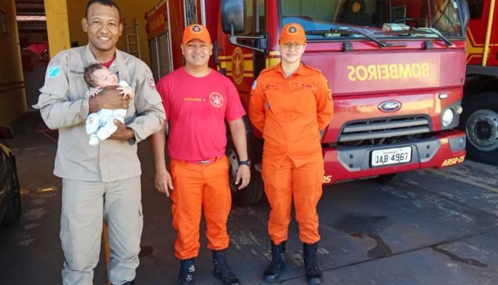 Bebê foi salvo após apresentar obstrução de vias aéreas — Foto: Imagem: Divulgaç