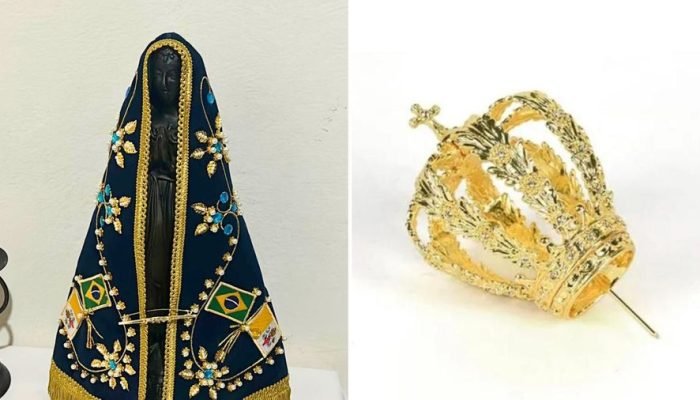 Imagem de Nossa Senhora Aparecida — Foto: Imagens: WhatsApp / Nova News