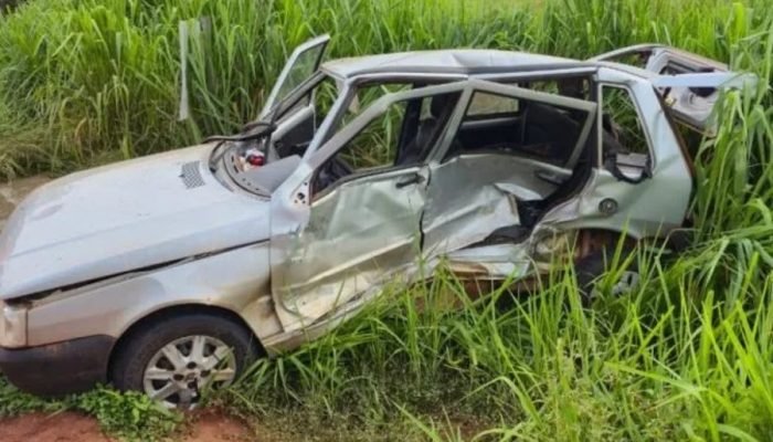 Imagens do acidente — Foto: Nova News