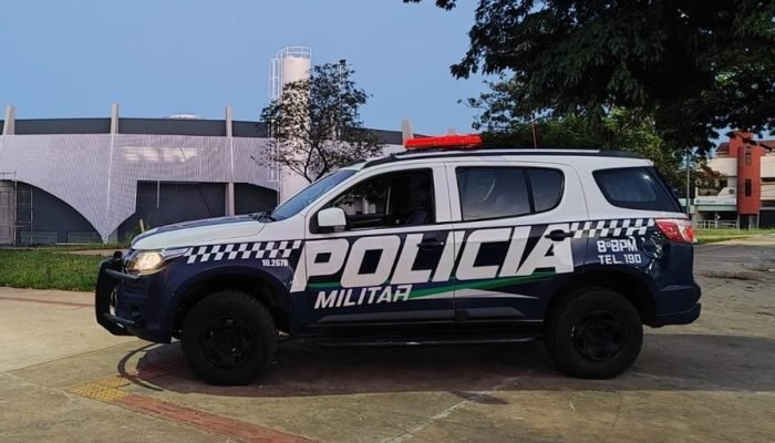 Imagem da ocorrência — Foto: Imagem: Divulgação / PM