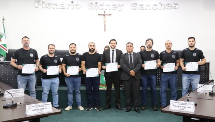 Legislativo de Nova Andradina homenageia Polícia Civil por investigação de furto qualificado