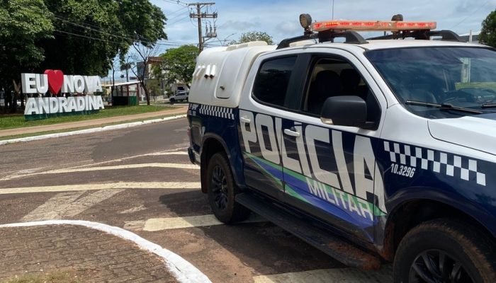 Homem é preso após agressão contra vítima em Nova Andradina — Foto: Imagem: Divu