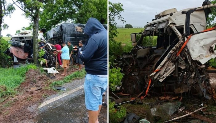 Carretas de Batayporã se envolvem em acidente no Paraná