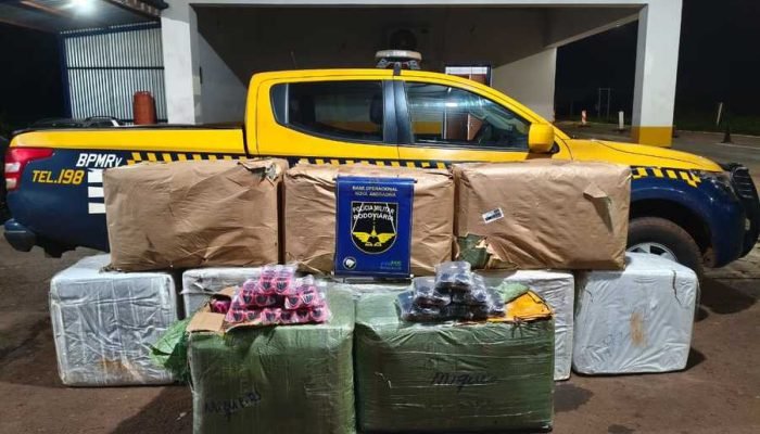 BPMRv Apreende Carga de Óculos Irregulares em Nova Andradina