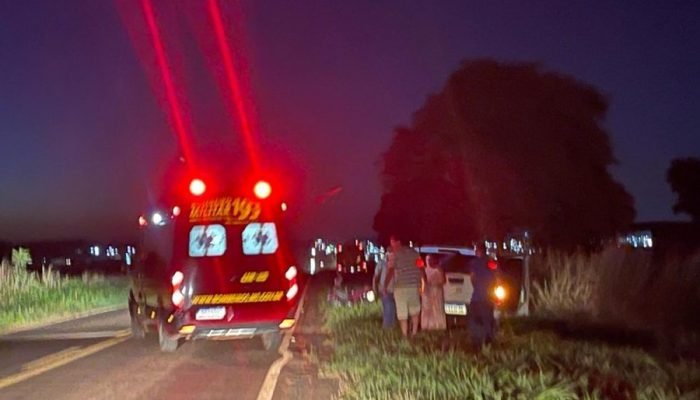 Motociclista Fica Ferida Após Queda na BR-376 entre Ivinhema e Vila Amandina