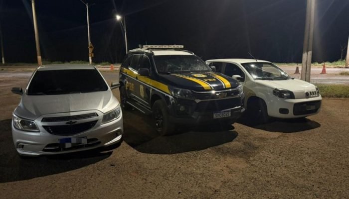 PRF recupera três veículos em Nova Alvorada do Sul