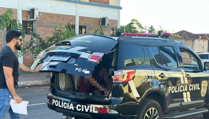 Polícia Civil prende foragido do sistema penitenciário com mais de 13 anos de pena a cumprir em Bataguassu