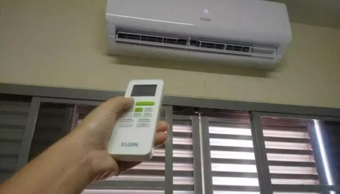 Morador de Mato Grosso do Sul utiliza controle para ligar o ar-condicionado na C