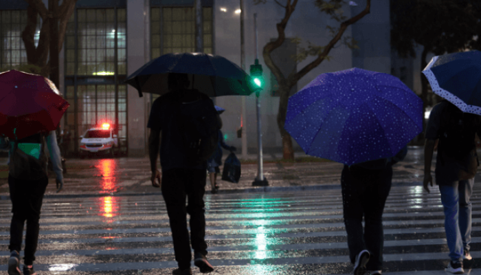 Foto: Chuva | Reprodução Paulo Pinto/Agência Brasil