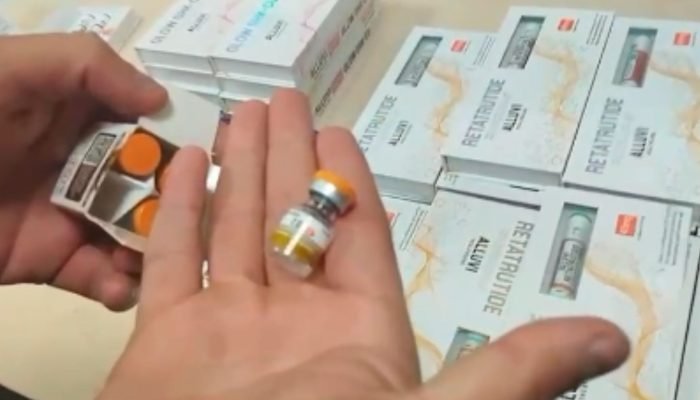 Emagrecedores apreendidos durante operação em Mato Grosso do Sul. — Foto: Emagre