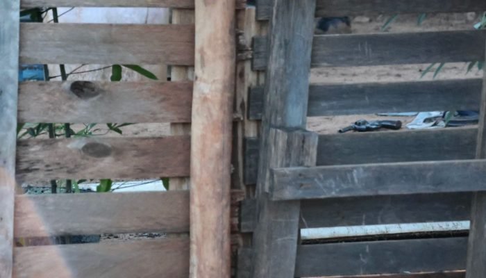 Foto: Douglas teria apontado um revólver de calibre 38 para os policiais. (Madu