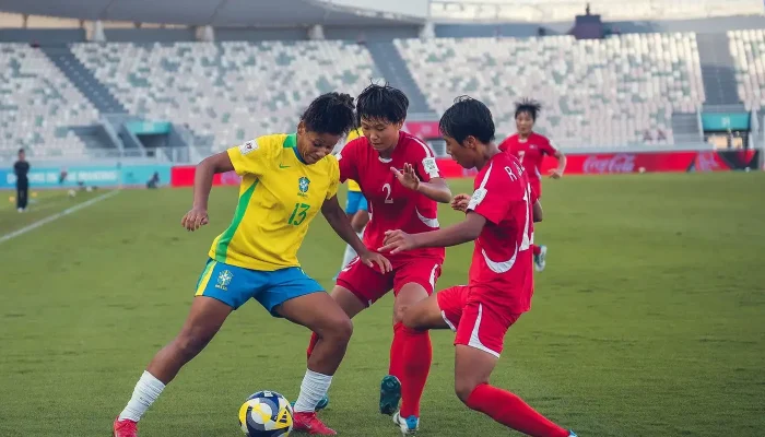 Brasil Sub-17 é superado pela Coreia do Norte no Mundial Feminino