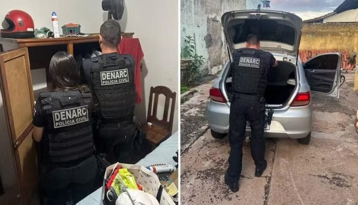 Operação Código de Barras cumpre mandados de busca e apreensão em Goiânia, Iporá, Trindade, Itaguaru e Israelândia - Goiás — Foto: Reprodução / Polícia Civil