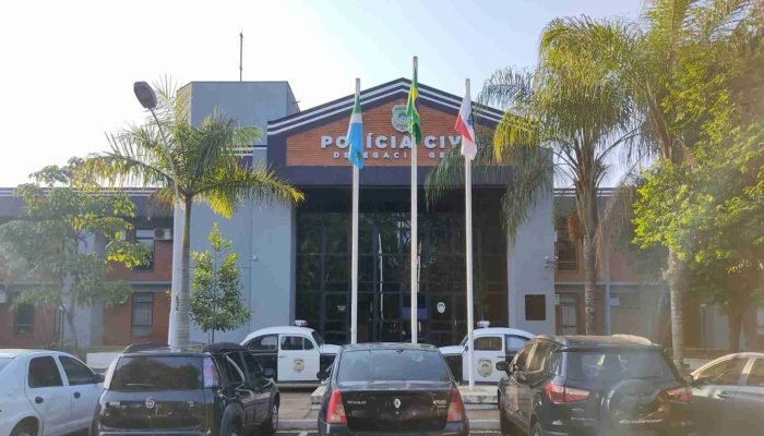 Foto: Edifício-sede da Delegacia-Geral de Polícia Civil, em Campo Grande. (Foto: