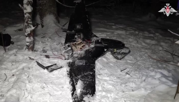 Rússia divulga vídeo de suposto drone que teria sido usado em ataque da Ucrânia