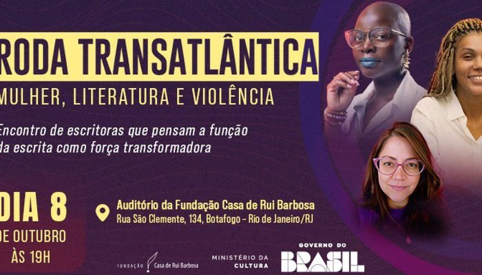 Casa de Rui Barbosa debate mulher, literatura e violência