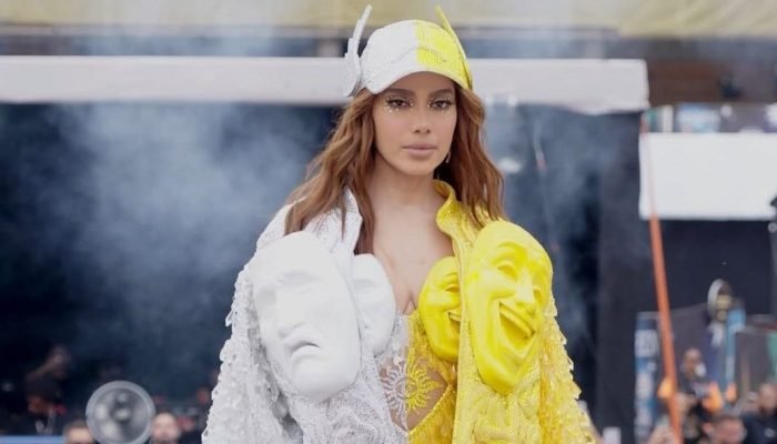 Anitta durante última apresentação da turnê Ensaios da Anitta, em 2026 — Foto: A