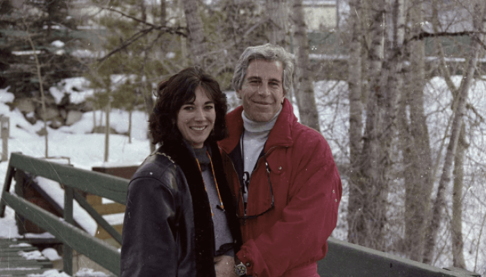 Ghislaine Maxwell e Jeffrey Epstein — Foto: Ghislaine Maxwell e Jeffrey Epstein