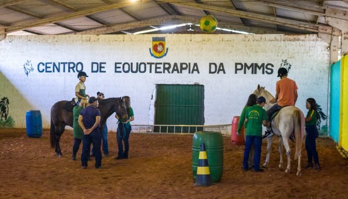 Centro de Equoterapia da PMMS fortalece inclusão, saúde e reabilitação no MS