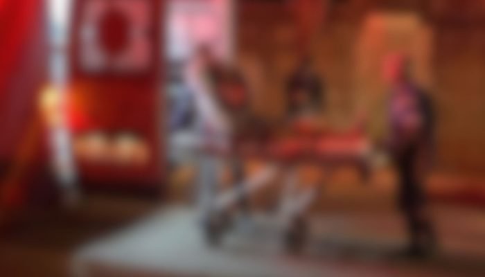 Vítima foi atendida por Bombeiros e Samu. (Foto: Fala Povo, Jornal Midiamax)