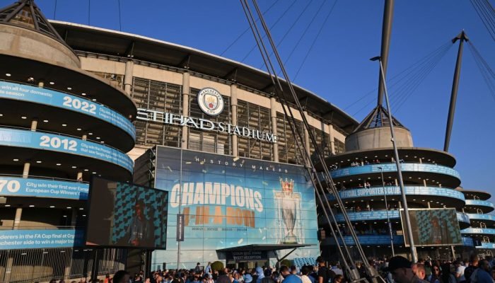 Etihad Stadium, casa do Manchester City — Foto: Etihad Stadium, casa do Manchest