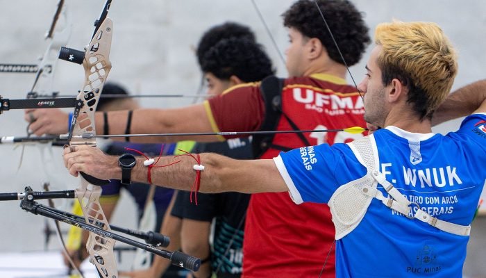Fábio Klier fatura ouro no tiro com arco na estreia do JUBs