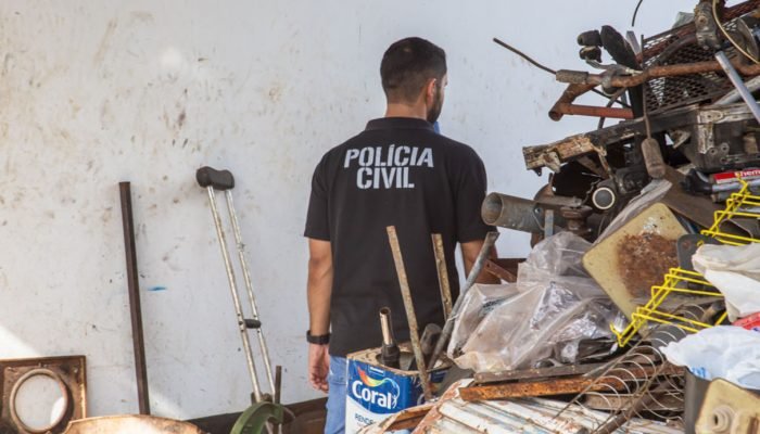 Foto: Operação feita em Corumbá, nesta terça (reprodução)