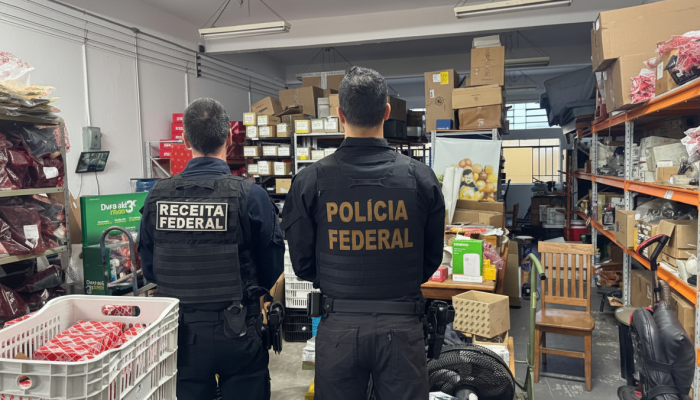 Operação conjunta da PF e Receita Federal investiga esquema de descaminho e lavagem de dinheiro